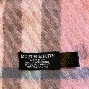 Burberry Cashmere Scarf